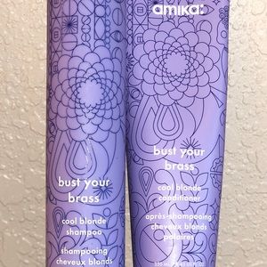 Amika Bust Your Brass Shampoo and Conditioner